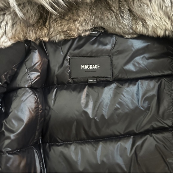 Women's Black Fur-Trimmed Jacket - Picture 6 of 10